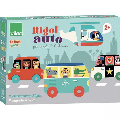 VILAC Rigol auto Magneitc Cars | 3048700076038 | INGELA ARREHENIUS | Llibreria Sendak