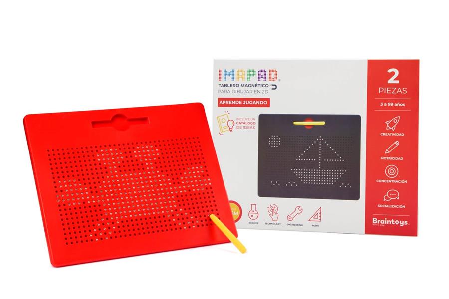 BRAINTOYS Imapad Vermell | 781159926952 | Llibreria Sendak