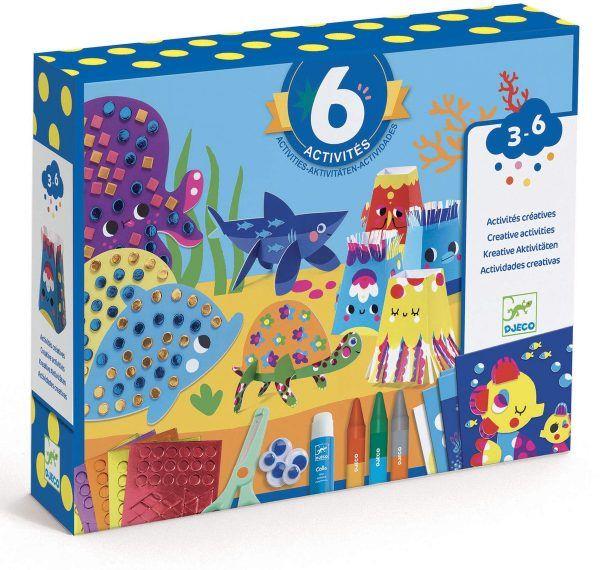 DJECO Cofre multiactividad El mar y sus maravillas | 3070900092945 | Librería Sendak