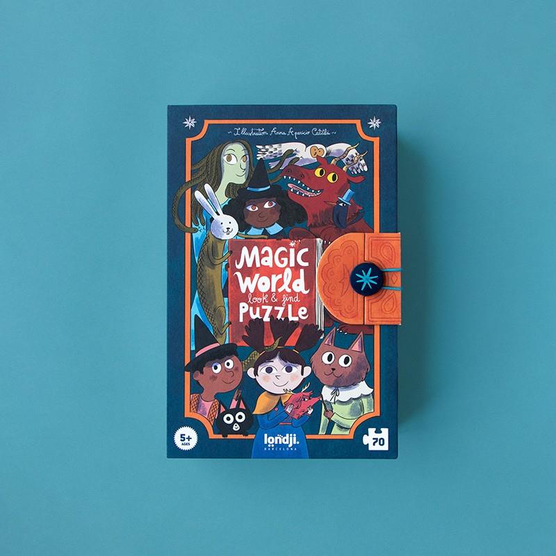 LONDJI PUZZLE - Magic World Look and Find | 8436580429733 | Librería Sendak