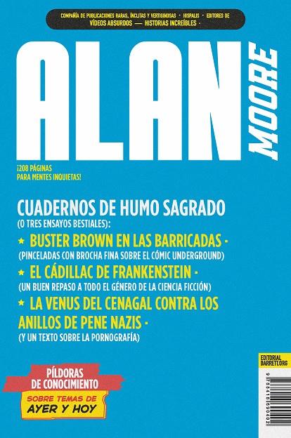 Cuadernos de humo sagrado | 9788418690402 | Moore, Alan | Librería Sendak