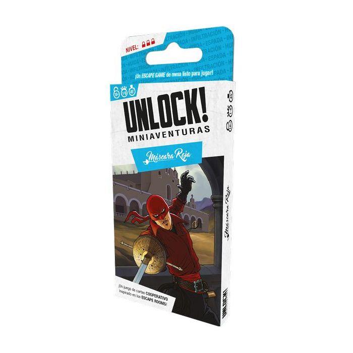 UNLOCK! MINIAVENTURAS - Máscara Roja | 3558380122296 | Llibreria Sendak