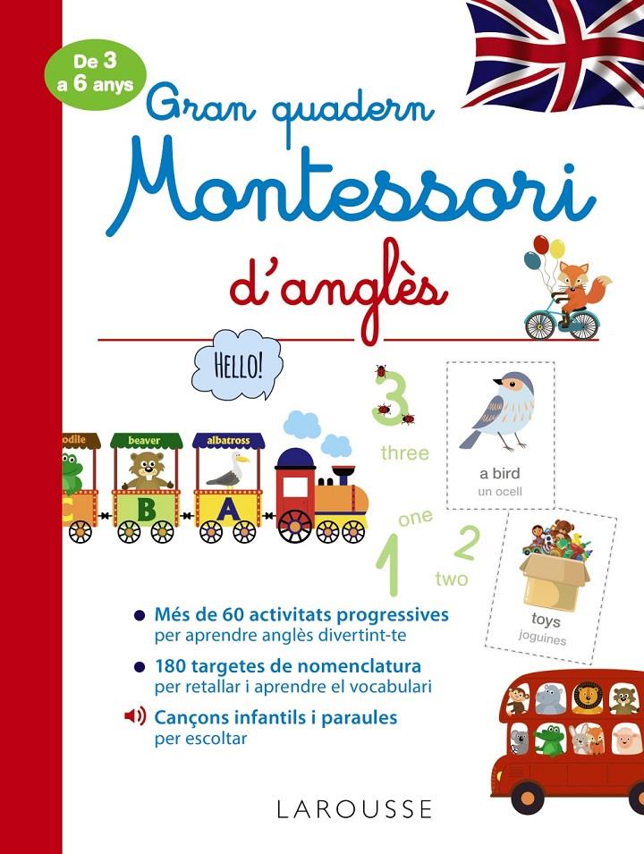 Gran quadern Montessori d'anglès | 9788418100284 | Larousse Editorial | Llibreria Sendak