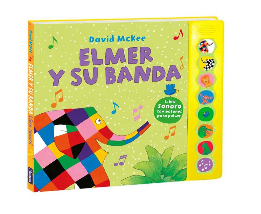 Elmer y su banda | 9788448855383 | McKee, David | Librería Sendak
