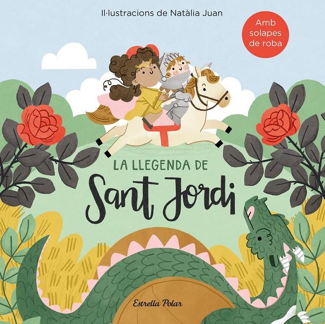 La llegenda de Sant Jordi amb solapes de roba | 9788418443411 | Juan Abelló, Natàlia | Librería Sendak