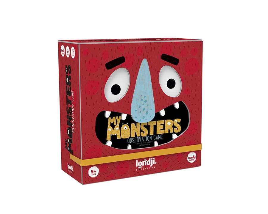 LONDJI Joc d'observació My Monsters | 8436580425186 | Librería Sendak