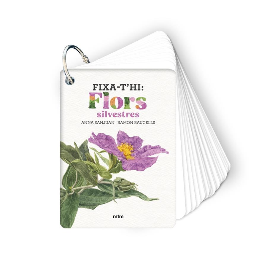 Fixa-t'hi: flors silvestres | 9788410407589 | Sanjuan Llorens, Anna/Baucells Colomer, Ramon | Llibreria Sendak
