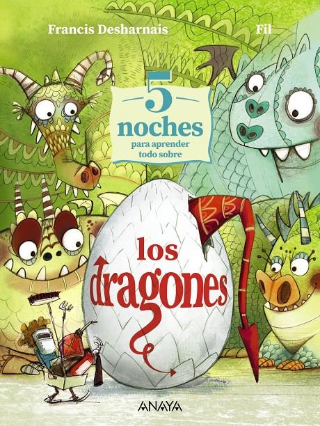 5 noches para aprender todo sobre los dragones | 9788414343869 | Desharnais, Francis | Llibreria Sendak