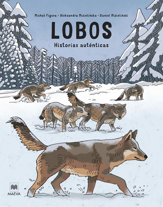 Lobos | 9788419638991 | Mizielinska, Aleksandra/Mizielinski, Daniel/Figura, Michal | Librería Sendak