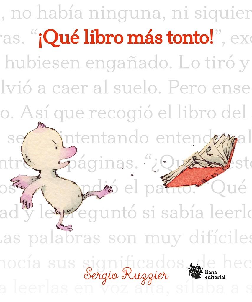 ¡Qué libro más tonto! | 9788494983023 | Ruzzier, Sergio | Librería Sendak