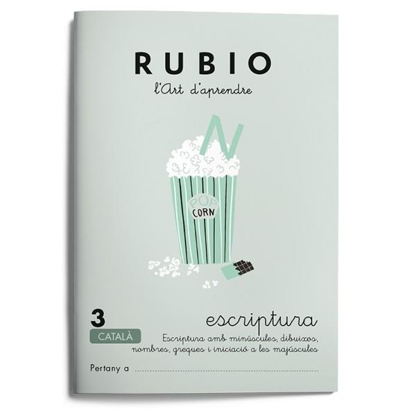 Quadern Rubio - Escriptura 3 | 9788489773530 | Rubio Polo, Enrique | Librería Sendak