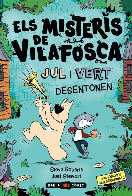 Els misteris de Vilafosca. JUL i VERT desentonen | 9788447955107 | Roberts, Steve/Stewart, Joel | Librería Sendak