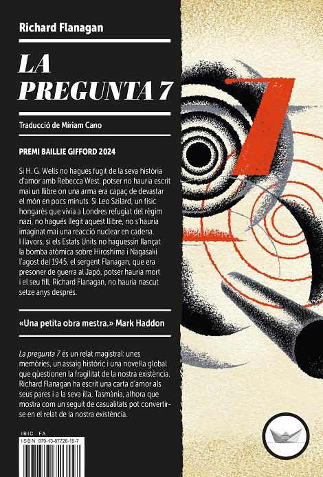 La pregunta 7 | 9791387726157 | Flanagan, Richard | Llibreria Sendak