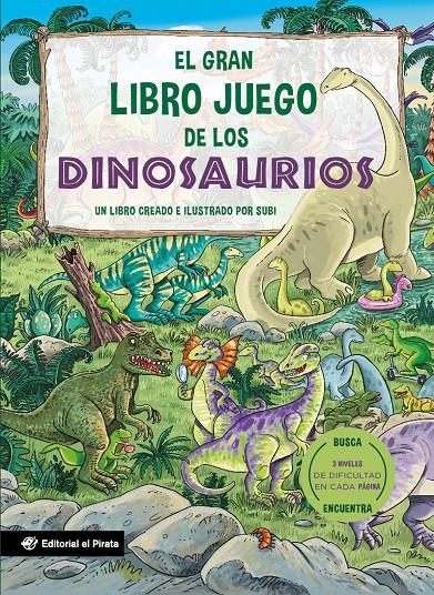 El gran libro juego de los dinosaurios | 9788419898708 | Subi | Librería Sendak