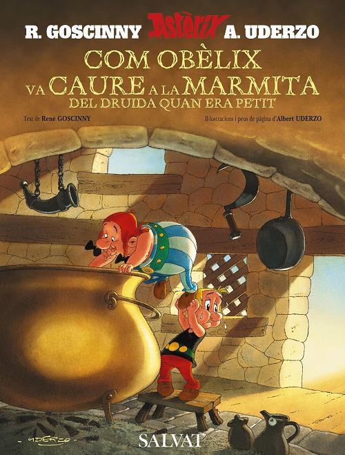 Com Obèlix va caure a la marmita del druida quan era petit (català) | 9788421683309 | Goscinny, René | Librería Sendak