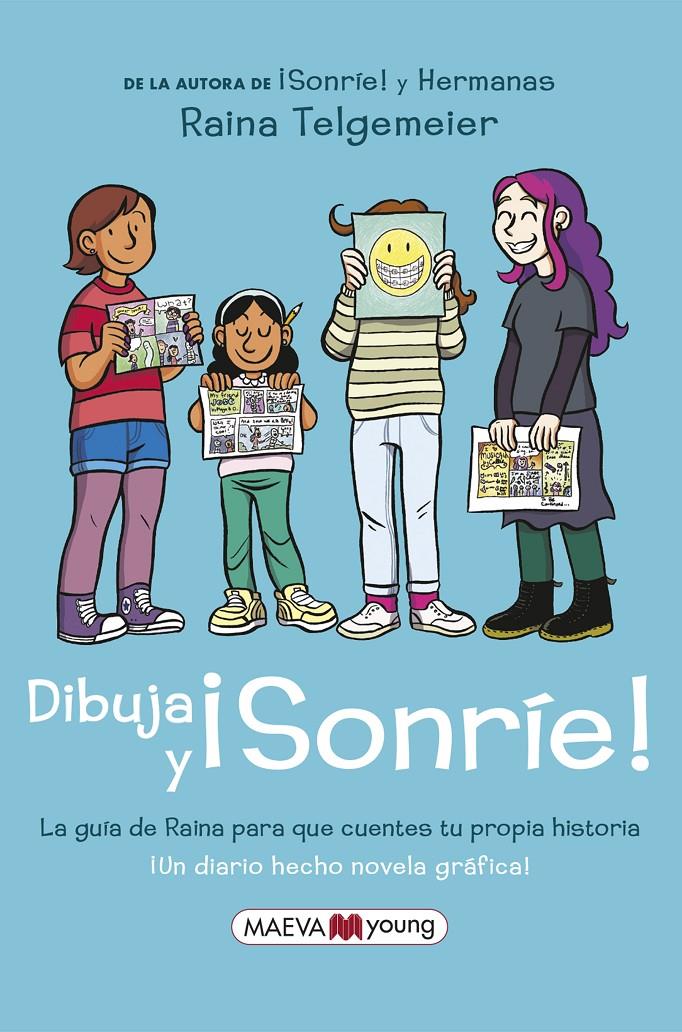 Dibuja y ¡sonríe! | 9788418184499 | Telgemeier, Raina | Librería Sendak