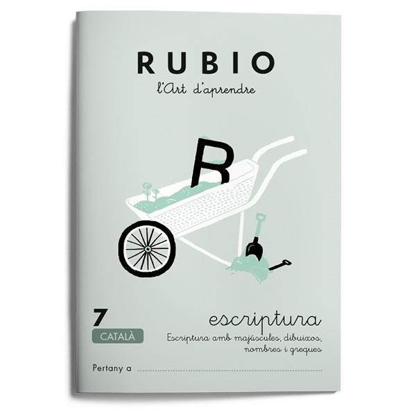 Quaderns Rubio. Escriptura 7 | 9788489773578 | Rubio Polo, Enrique | Llibreria Sendak