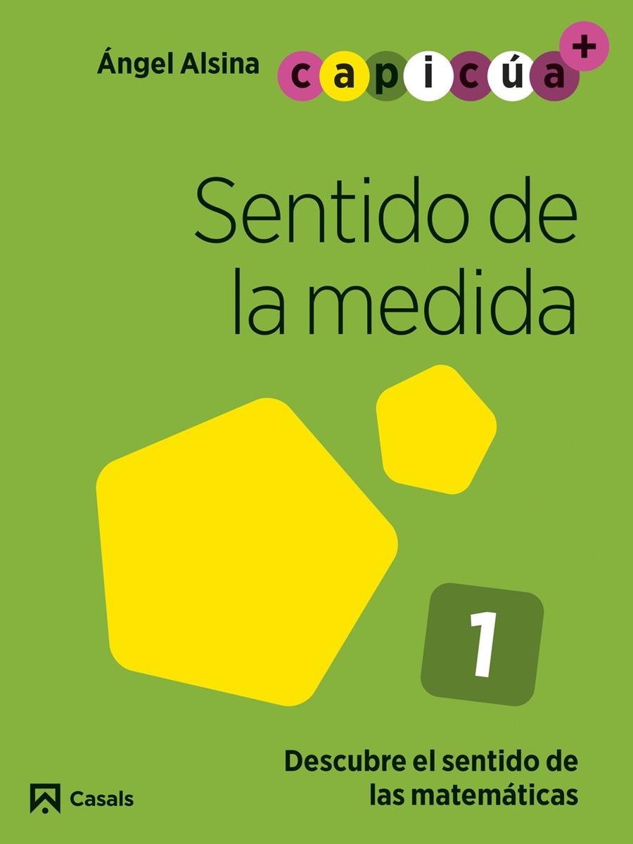 Sentido de la medida 1. Capicúa 3 años | 9788421879672 | Alsina Pastells, Àngel | Llibreria Sendak