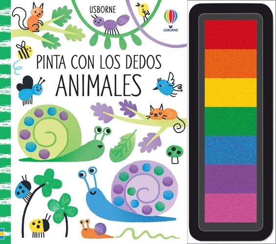 Pinta con los dedos - Animales | 9781474916059 | Watt, Fiona | Llibreria Sendak