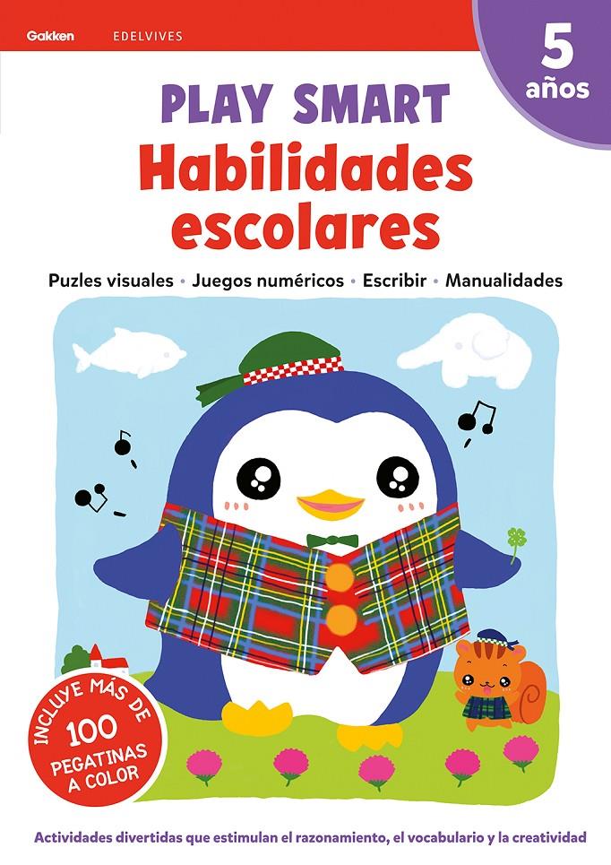 Play Smart : Habilidades escolares. 5 años | 9788414028278 | Equipo Gakken | Llibreria Sendak