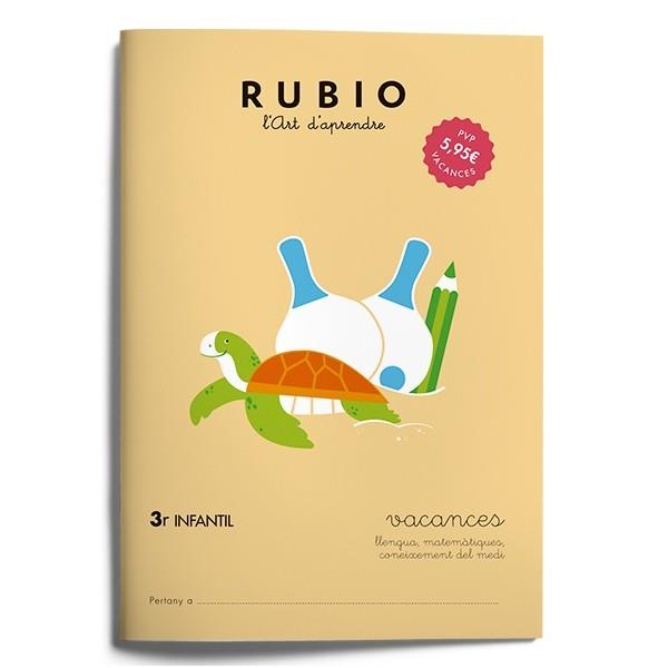 Quaderns Rubio. Vacances 3r Infantil | 9788415971917 | Varios autores | Llibreria Sendak