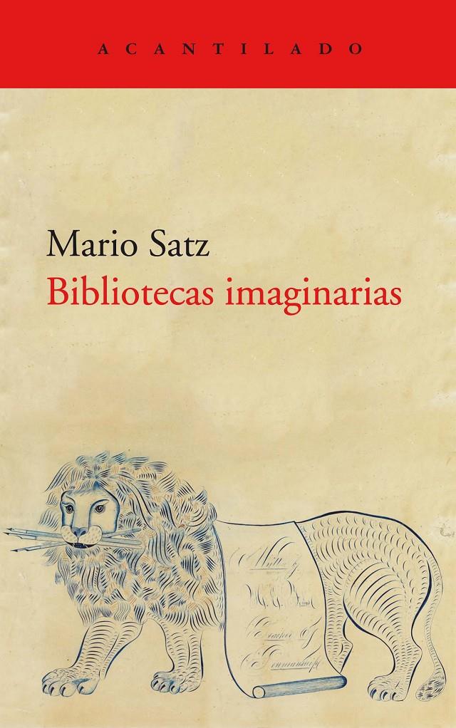 Bibliotecas imaginarias | 9788418370595 | Satz Tetelbaum, Mario | Librería Sendak