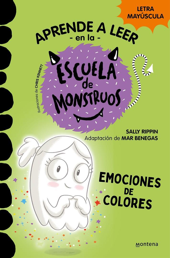 La Escuela de Monstruos 8 - Emociones de colores | 9788419085658 | Rippin, Sally/Benegas, Mar | Librería Sendak