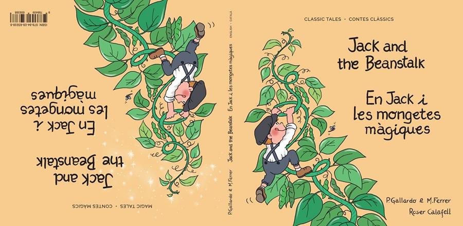 En Jack i les mongetes màgiques / Jack and the Beanstalk  | 9788409659388 | Gallardo Sánchez, Pedro | Librería Sendak