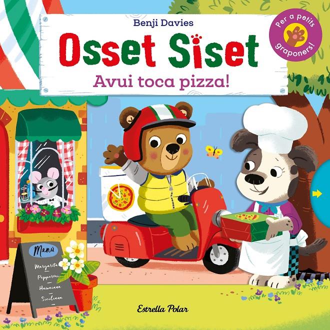 Osset Siset. Avui toca pizza! | 9788418135842 | Davies, Benji | Llibreria Sendak