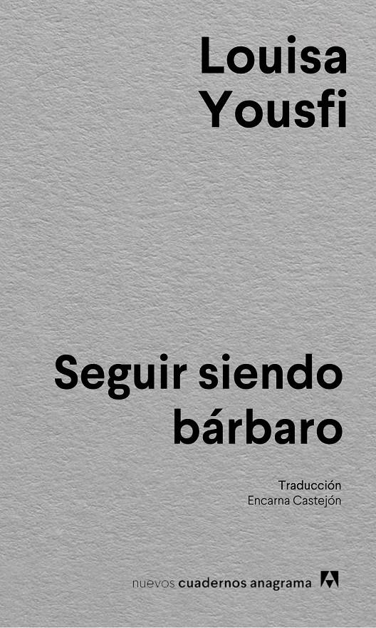 Seguir siendo bárbaro | 9788433927637 | Yousfi, Louisa | Llibreria Sendak