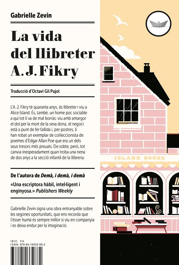 La vida del llibreter A.J. Fikry | 9788419332882 | Zevin, Gabrielle | Llibreria Sendak