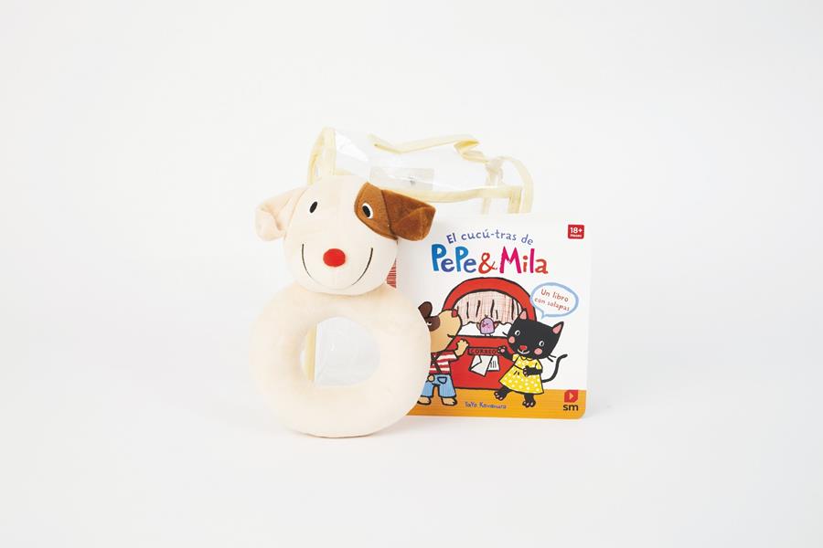 Pepe & Mika - Pack sonajero El cucú-tras de Pepe & Mila | 9788413922720 | Kawamura, Yayo | Librería Sendak