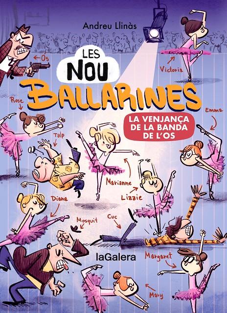 Les nou ballarines 2. La venjança de la banda de l’Os | 9788424674472 | LLINÀS, ANDREU | Librería Sendak