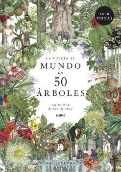 Vuelta al mundo en 50 árboles. Puzzle | 9788419094193 | Drori, Jonathan/Clerc, Lucille | Llibreria Sendak