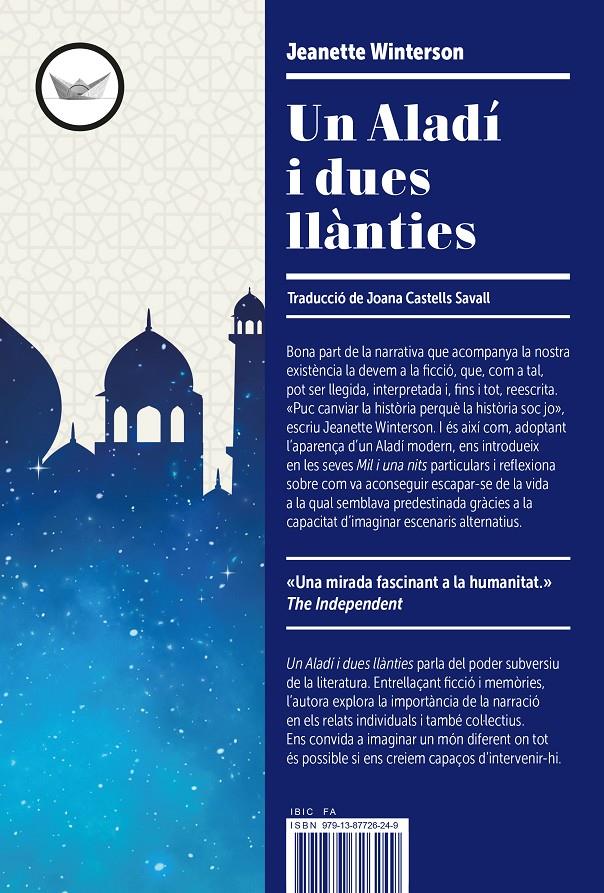 Un Aladí i dues llànties | 9791387726249 | Winterson, Jeanette | Llibreria Sendak