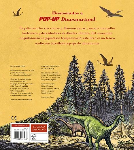 Pop-Up Dinosaurium | 9791387641887 | Librería Sendak