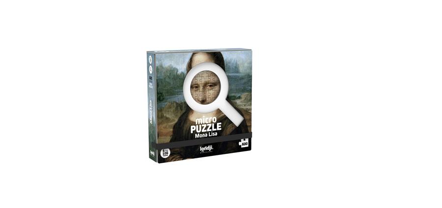 LONDJI Micro Puzzle 600 - Mona Lisa | 8436580423823 | Librería Sendak