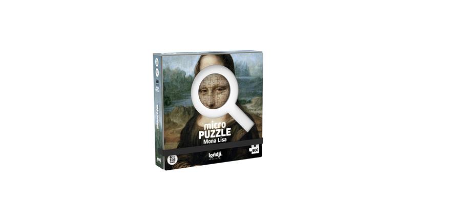 LONDJI Micro Puzzle 600 - Mona Lisa | 8436580423823 | Llibreria Sendak