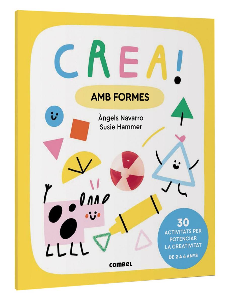 Crea! Amb formes | 9788411581035 | Navarro Simon, Àngels | Llibreria Sendak