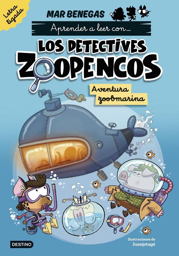 Aprender a leer con... Los Detectives Zoopencos. Letra ligada 1. Aventura zoobma | 9788408318002 | Benegas, Mar | Llibreria Sendak