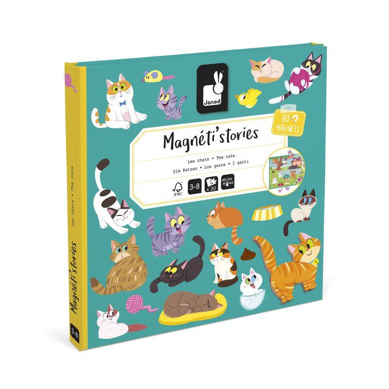 JANOD Magneti'stories - Los gatos | 3700217354442 | Librería Sendak