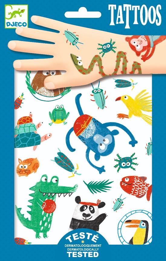 DJECO Tatuajes - Hocicos | 3070900095762 | Librería Sendak