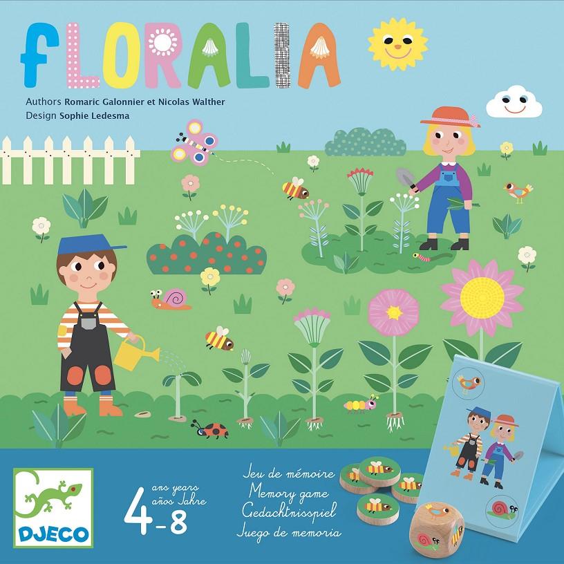 DJECO Joc de memòria - Floralia | 3070900085732 | Llibreria Sendak