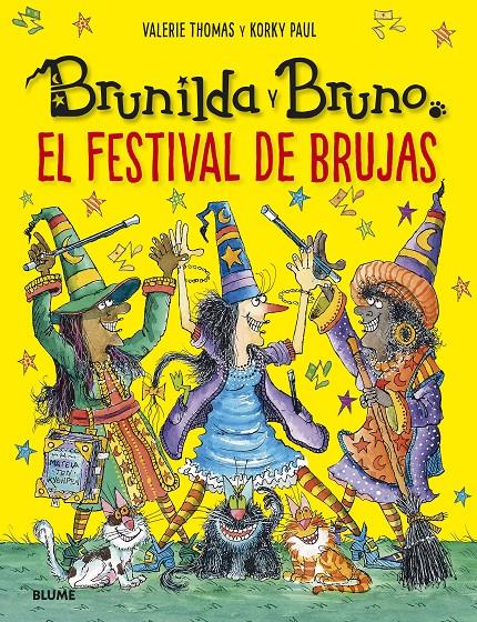 Brunilda y Bruno. Festival de brujas | 9788419499394 | Thomas, Valerie/Korky, Paul | Librería Sendak
