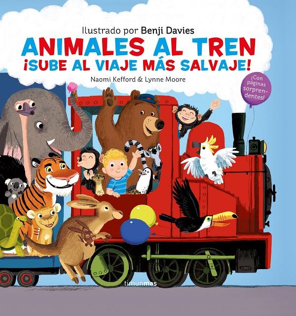 Animales al tren | 9788408221586 | Davies, Benji | Llibreria Sendak