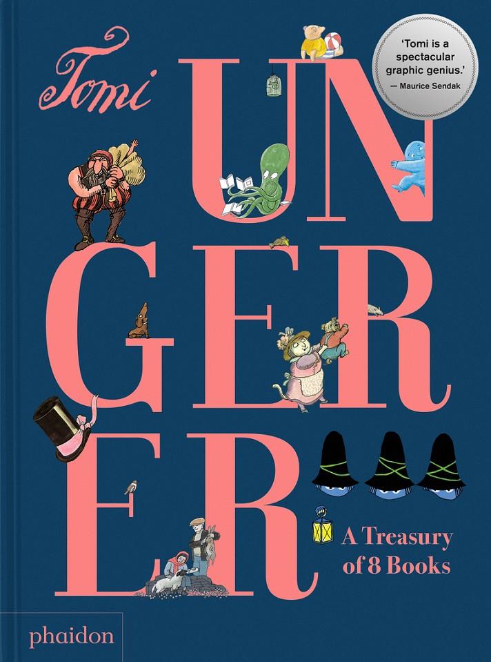 Tomi Ungerer: A Treasure of 8 books | 9781838663698 | Ungerer, Tomi | Librería Sendak