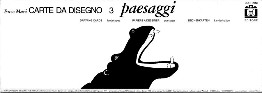 Carte da disegno 3: Paesaggi | 9788886250689 | Mari, Enzo | Librería Sendak