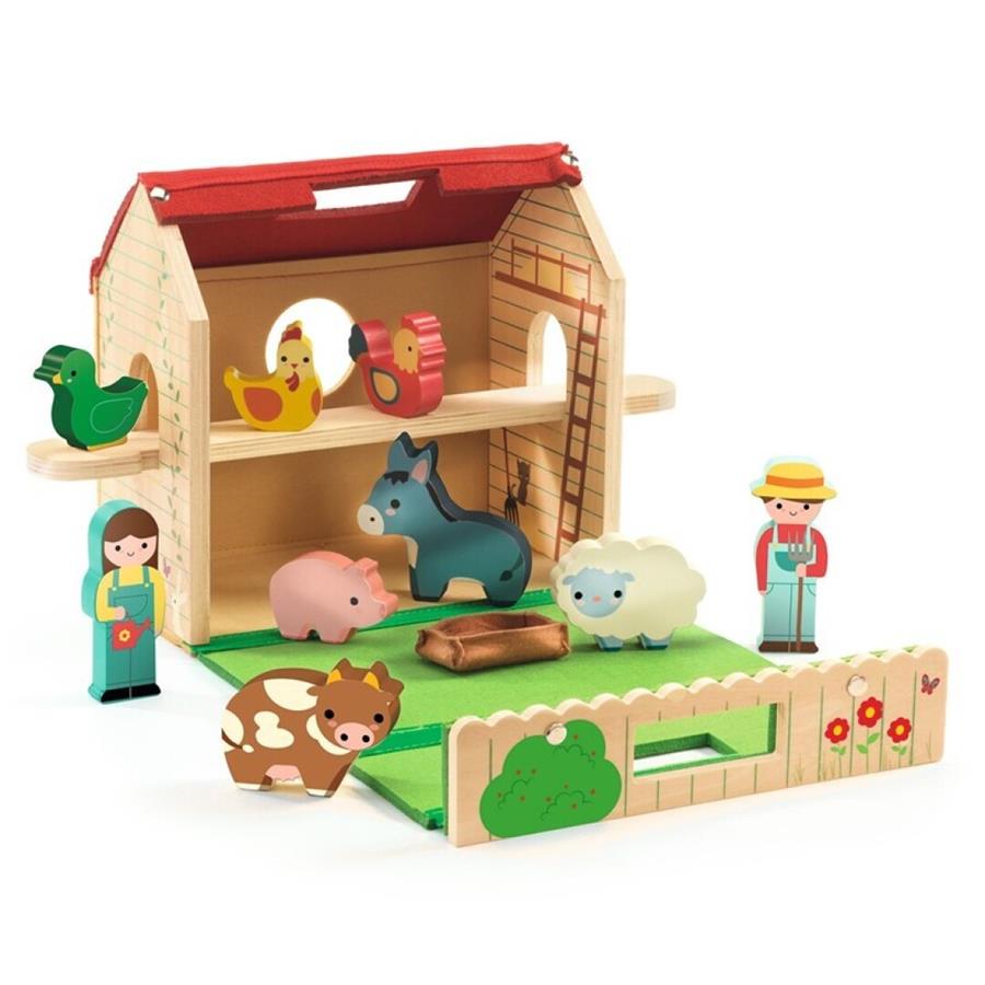 DJECO Baby color Softi Farm | 3070900063693 | Librería Sendak