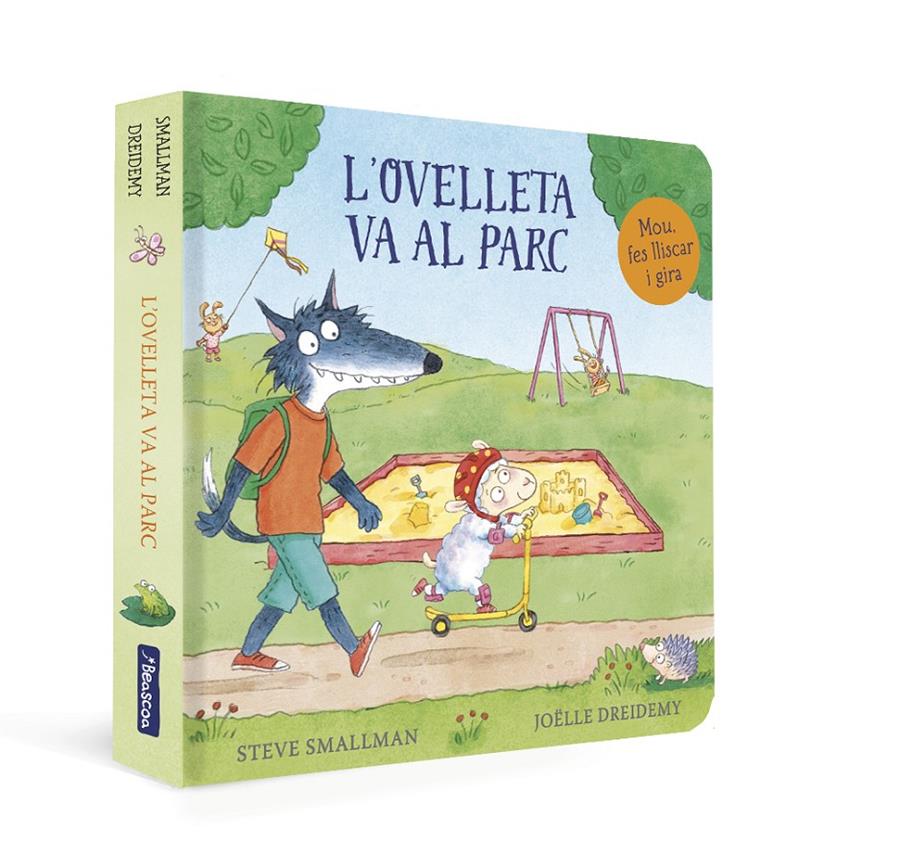 L'ovelleta va al parc (L'ovelleta que va venir a sopar. Llibre de cartró) | 9788448868017 | Smallman, Steve | Librería Sendak