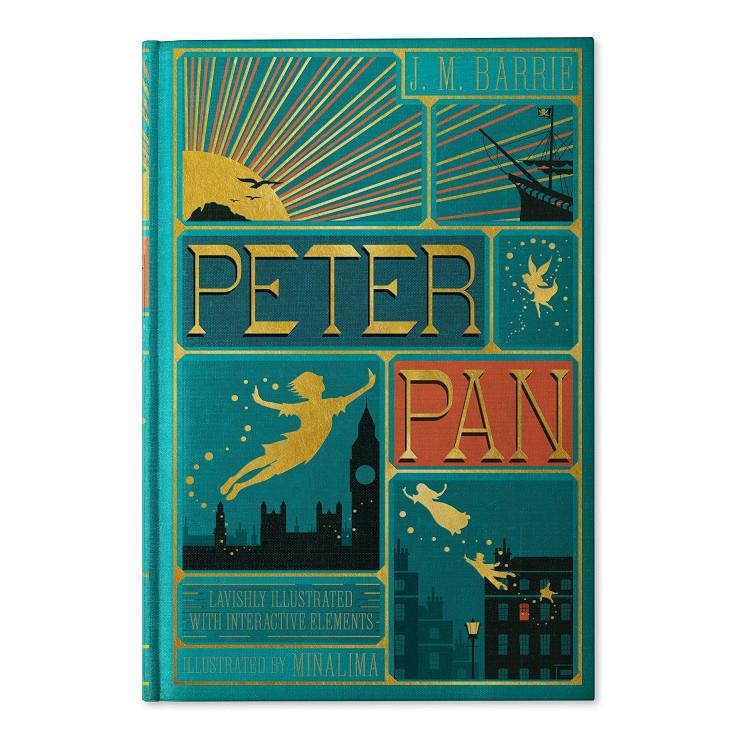 Peter Pan (illustrated with interactive elements) | 9780062362223 | Barrie, James Matthew / MinaLima | Librería Sendak